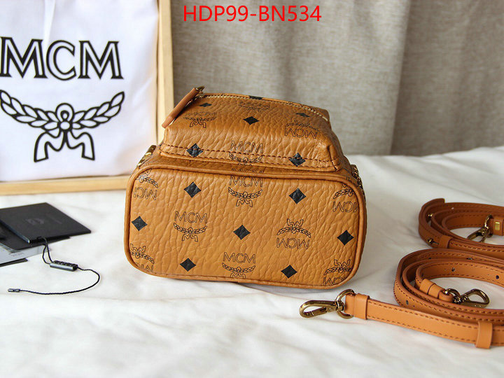 MCM Bags(TOP)-Backpack-,ID: BN534,$: 99USD