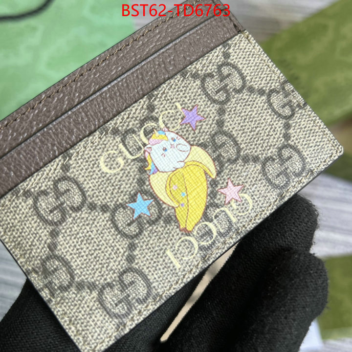 Gucci Bags(TOP)-Wallet-,ID: TD6763,$: 62USD