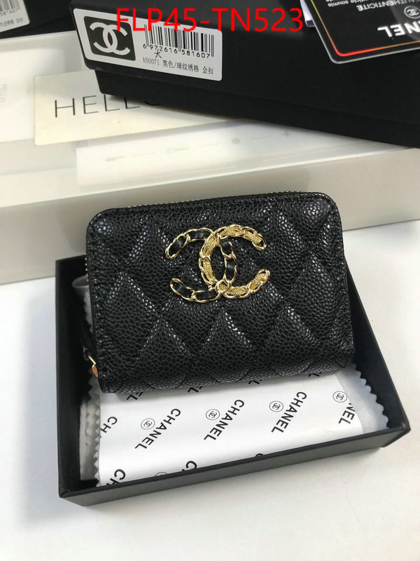 Chanel Bags(TOP)-Wallet-,ID: TN523,$: 45USD