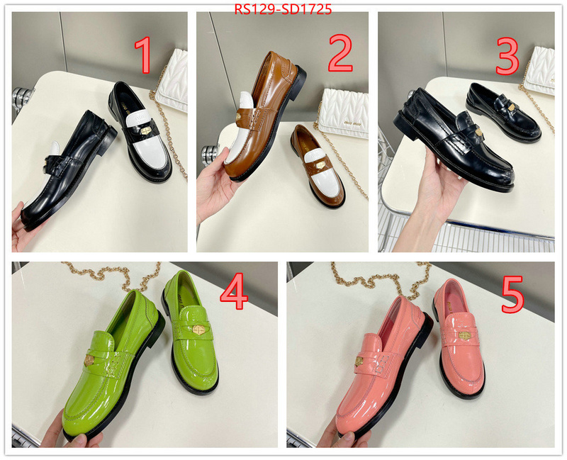 Women Shoes-Miu Miu,cheap replica , ID: SD1725,$: 129USD