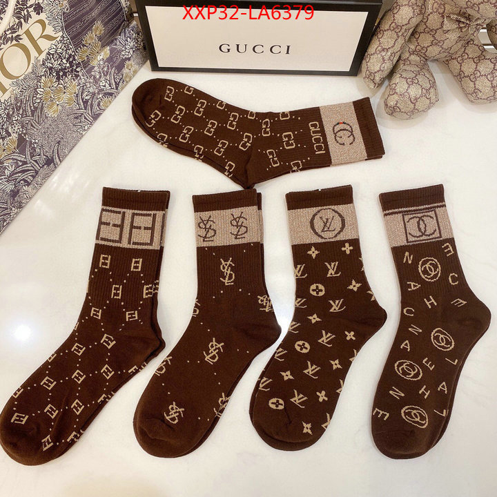 Sock-Gucci,at cheap price , ID: LA6379,$: 32USD