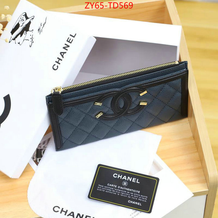 Chanel Bags(4A)-Wallet-,ID: TD569,$: 65USD