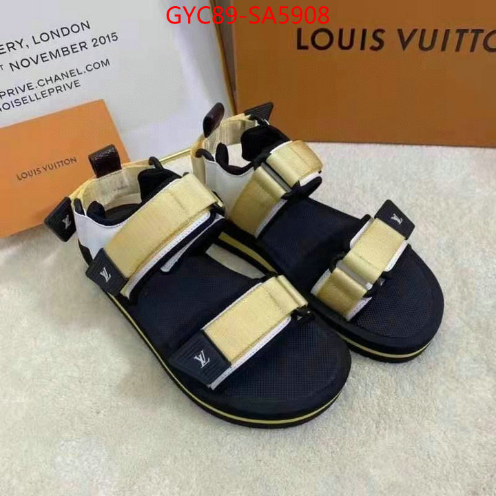 Women Shoes-LV,wholesale imitation designer replicas , ID: SA5908,$: 89USD