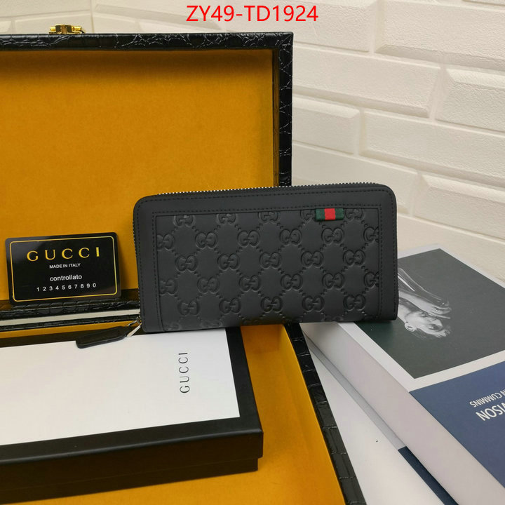 Gucci Bags(4A)-Wallet-,how to find replica shop ,ID: TD1924,$: 49USD