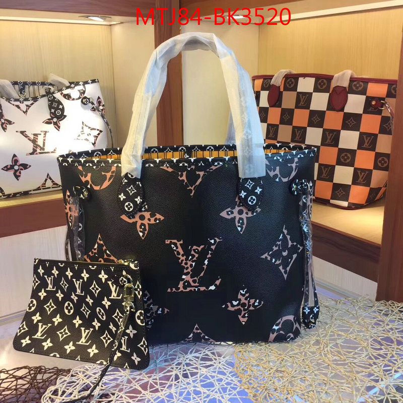 LV Bags(4A)-Neverfull-,good ,ID: BK3520,$:84USD