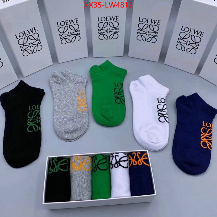 Sock-Loewe,aaaaa+ replica , ID: LW4812,$: 35USD