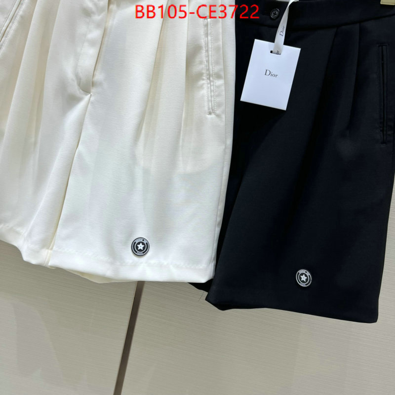 Clothing-Dior,designer , ID: CE3722,$:105USD