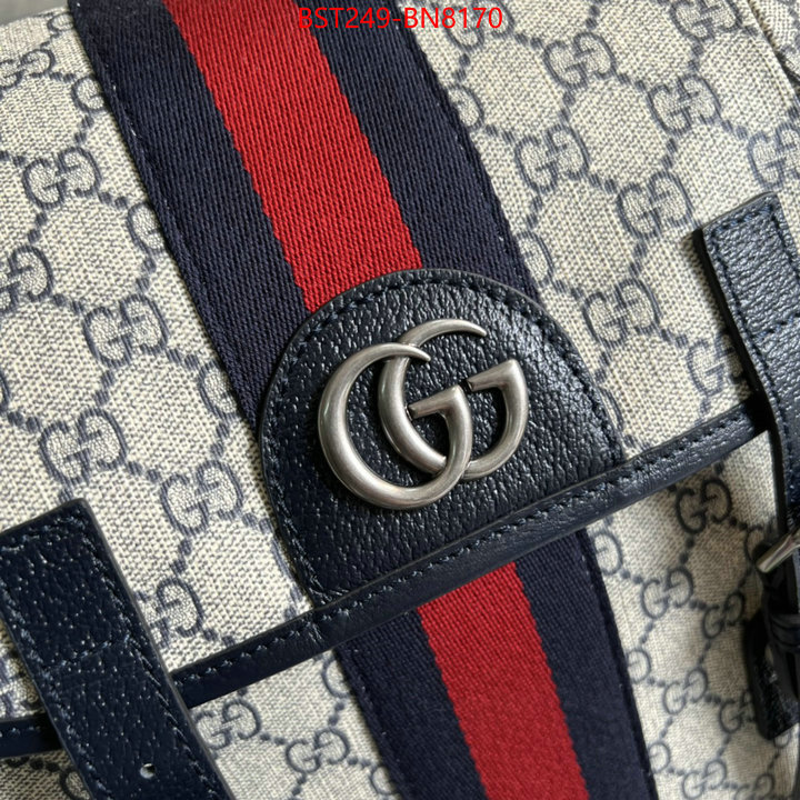 Gucci Bags(TOP)-Backpack-,buy luxury 2023 ,ID: BN8170,$: 249USD