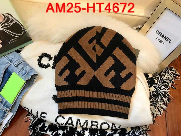 Cap (Hat)-Fendi,quality aaaaa replica , ID: HT4672,$: 25USD