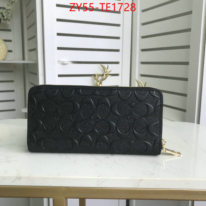 Coach Bags(4A)-Wallet,replica shop ,ID: TE1728,$: 55USD