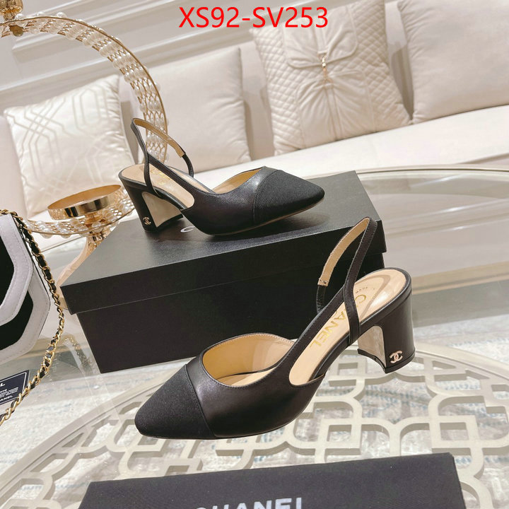 Women Shoes-Chanel,the quality replica , ID: SV253,$: 92USD