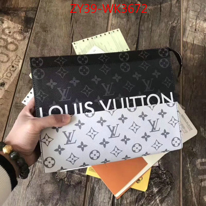LV Bags(4A)-Wallet,ID: WK3672,$:39USD