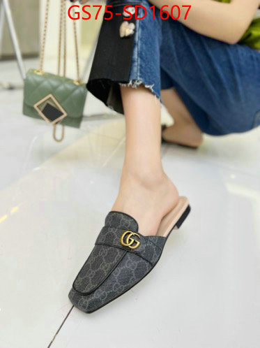 Women Shoes-Gucci,for sale cheap now , ID: SD1607,$: 75USD