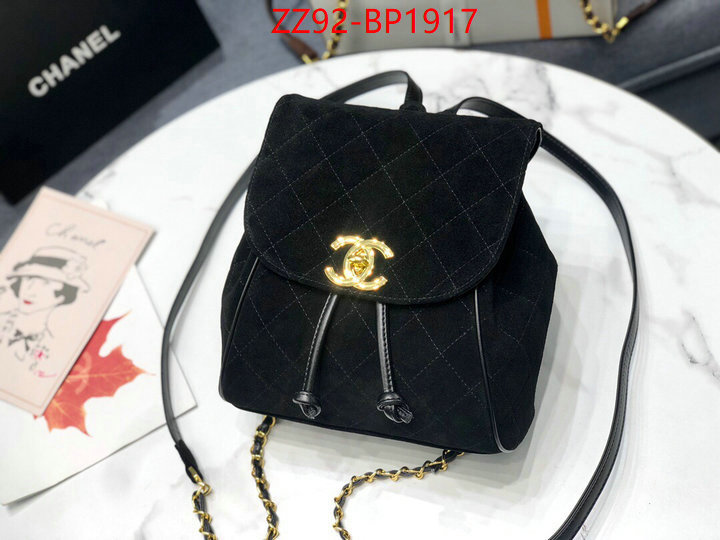 Chanel Bags(4A)-Backpack-,ID: BP1917,$: 92USD