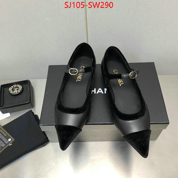 Women Shoes-Chanel,luxury fake , ID: SW290,$: 105USD