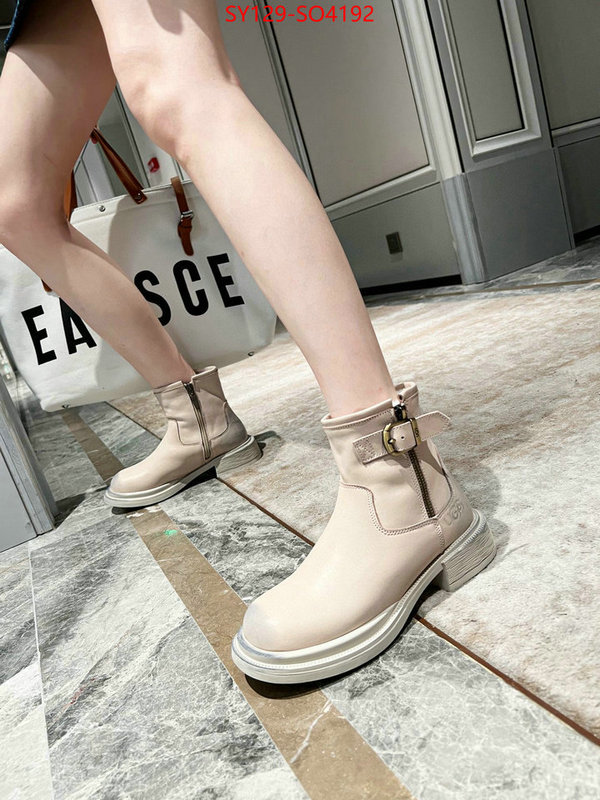 Women Shoes-UGG,1:1 clone , ID: SO4192,$: 129USD