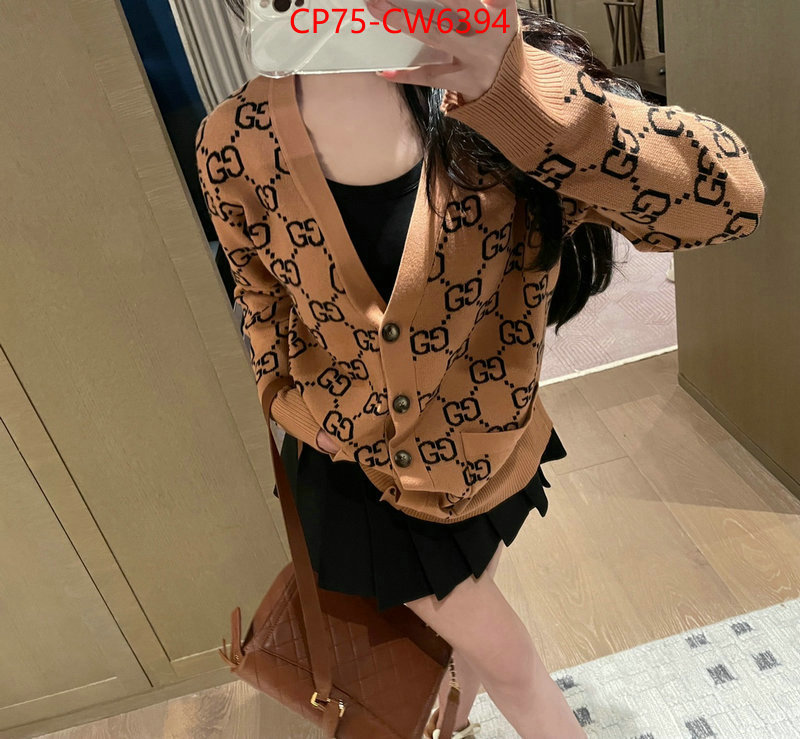 Clothing-Gucci,high quality designer , ID: CW6394,$: 75USD