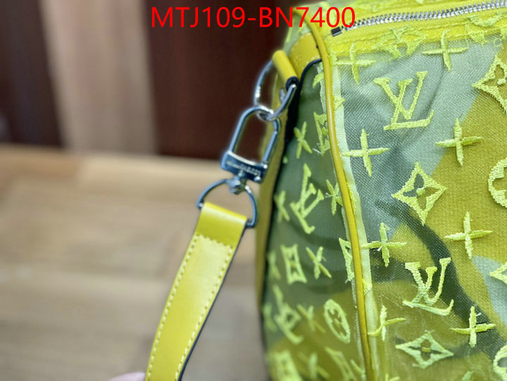 LV Bags(4A)-Keepall BandouliRe 45-50-,replica best ,ID: BN7400,$: 109USD