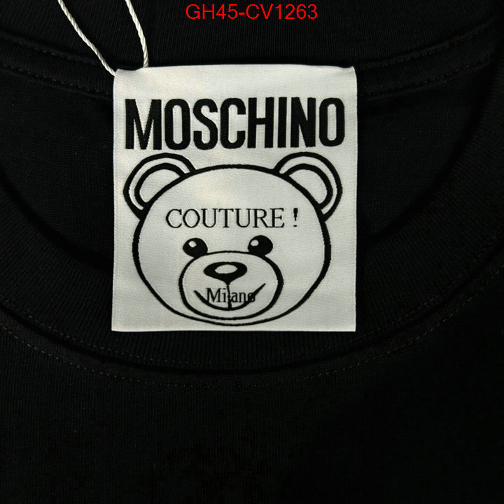 Clothing-Moschino,fashion replica , ID: CV1263,$: 45USD