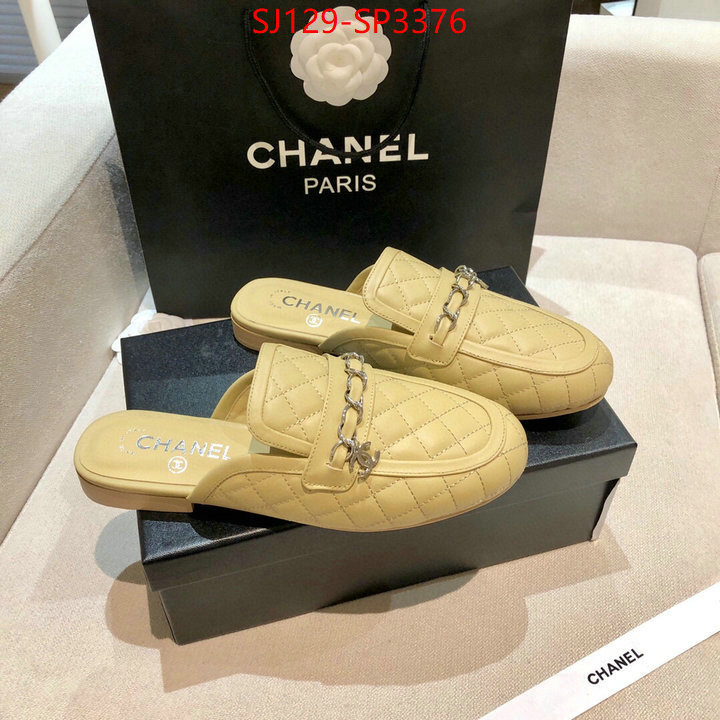 Women Shoes-Chanel,1:1 replica wholesale , ID: SP3376,$: 129USD