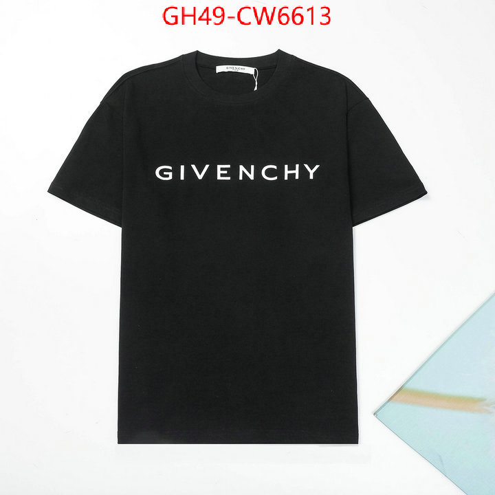 Clothing-Givenchy,buy the best replica ,ID: CW6613,$: 49USD