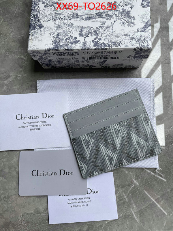 Dior Bags(TOP)-Wallet-,ID: TO2626,$: 69USD
