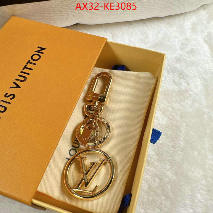 Key pendant-LV,fashion replica ,ID: KE3085,$: 32USD