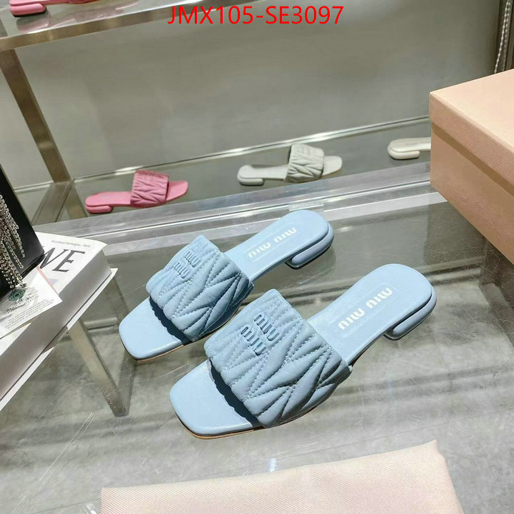 Women Shoes-Miu Miu,highest quality replica , ID: SE3097,$: 105USD