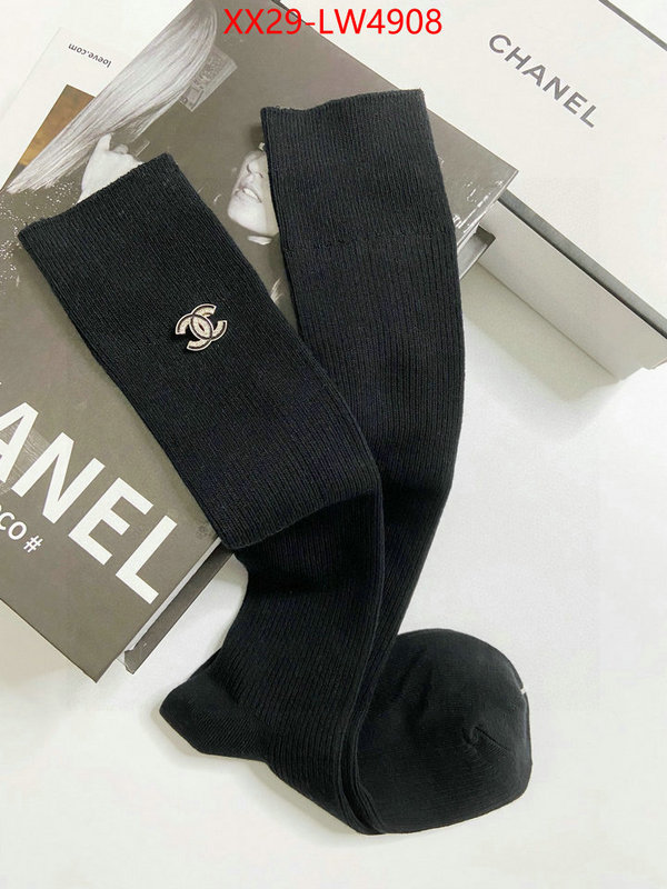 Sock-Chanel,2023 replica wholesale cheap sales online , ID: LW4908,$: 29USD