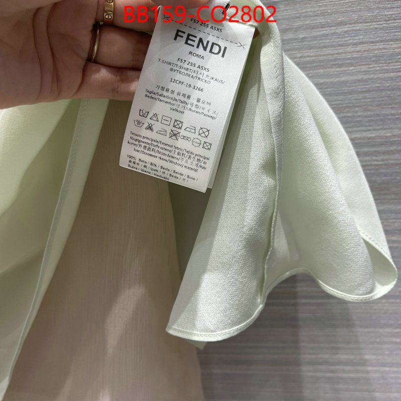 Clothing-Fendi,designer fake , ID: CO2802,$: 159USD