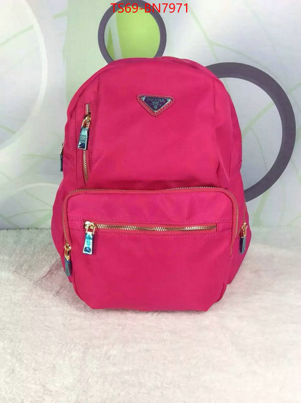 Prada Bags(4A)-Backpack-,fake designer ,ID: BN7971,$: 69USD