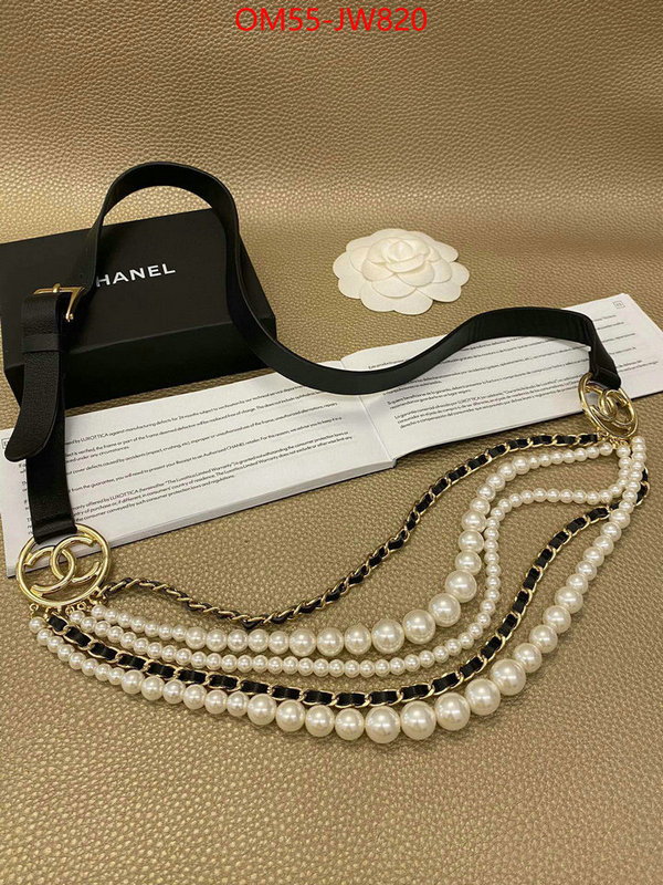 Belts-Chanel,shop cheap high quality 1:1 replica , ID: JW820,$: 55USD