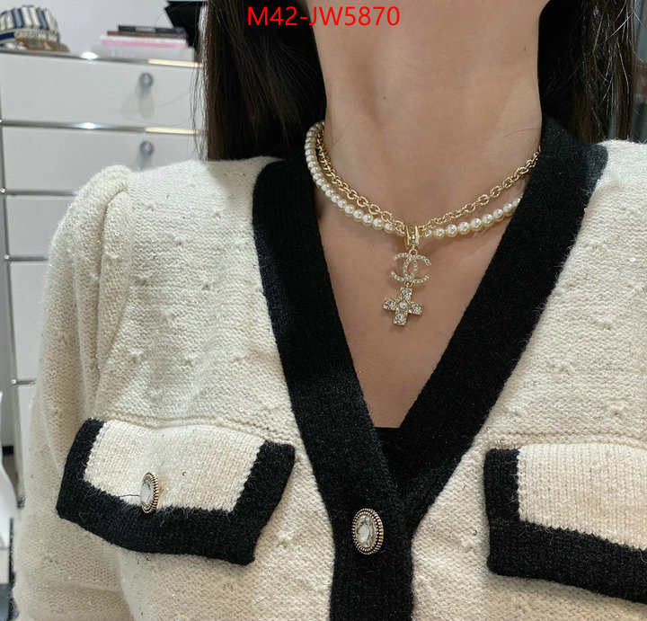 Jewelry-Chanel,mirror quality , ID: JW5870,$: 42USD