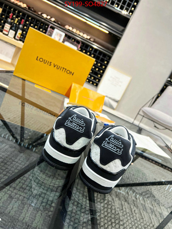 Men Shoes-LV,best aaaaa , ID: SO4827,$: 199USD