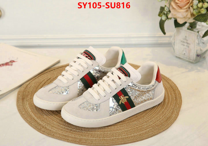 Women Shoes-Gucci,buy best quality replica , ID: SU816,$: 105USD
