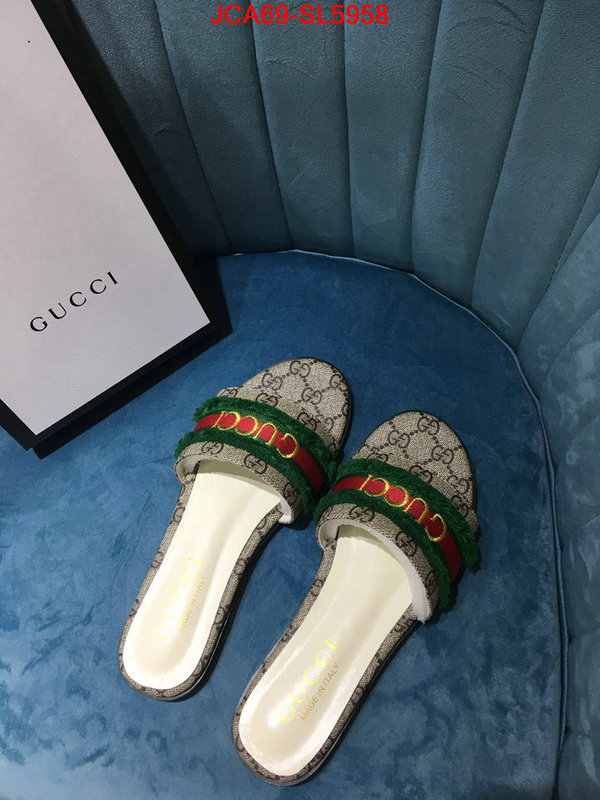 Women Shoes-Gucci,7 star quality designer replica , ID: SL5958,$: 69USD