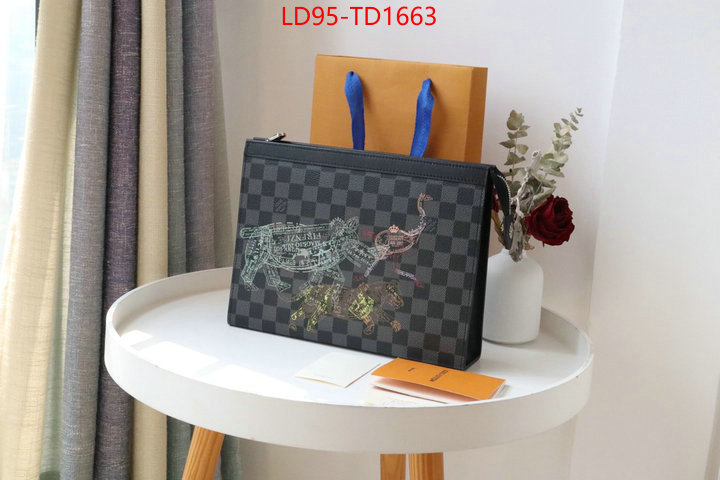 LV Bags(TOP)-Wallet,ID: TD1663,$: 95USD