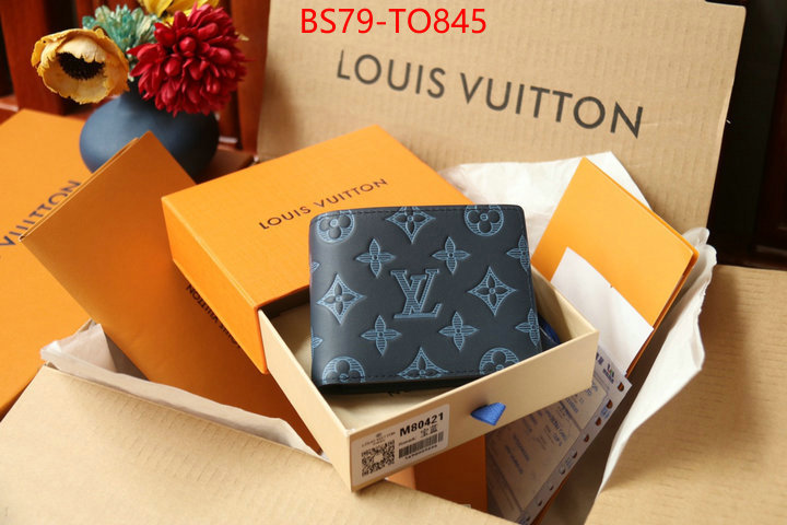 LV Bags(TOP)-Wallet,ID: TO845,$: 79USD