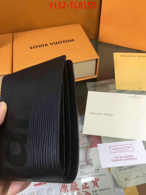 LV Bags(4A)-Wallet,ID: TL8155,$: 32USD