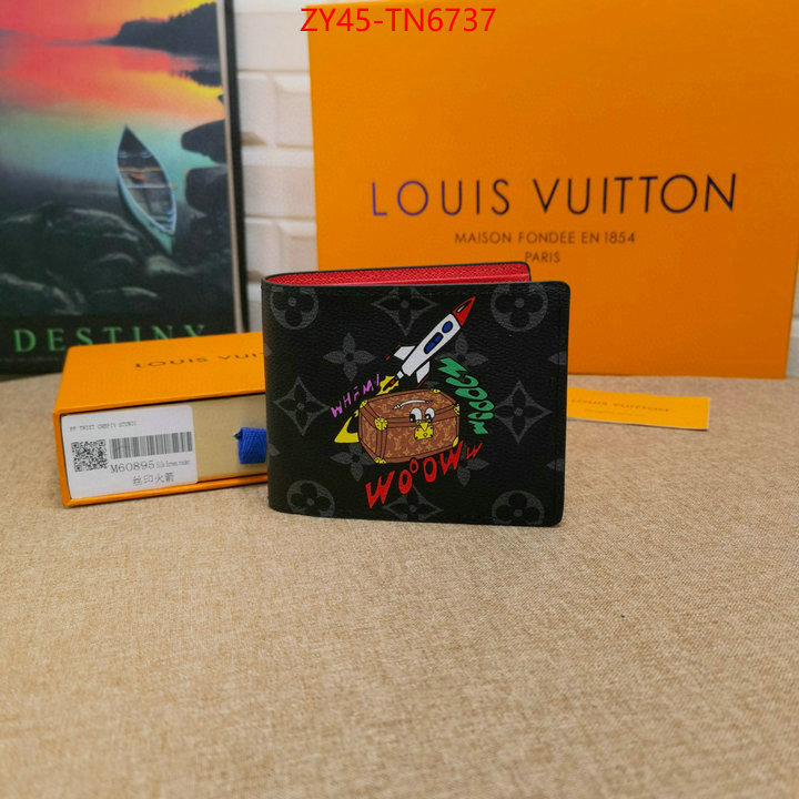 LV Bags(4A)-Wallet,ID: TN6737,$: 45USD