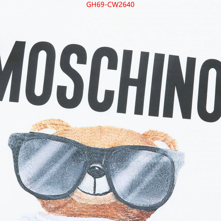 Clothing-Moschino,best quality fake , ID: CW2640,$: 69USD