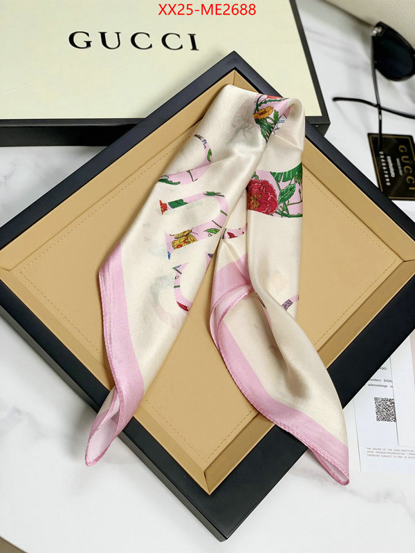 Scarf-Gucci,wholesale designer shop , ID: ME2688,$: 25USD