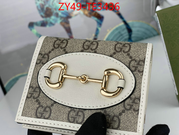 Gucci Bags(4A)-Wallet-,wholesale ,ID: TE3436,$: 49USD