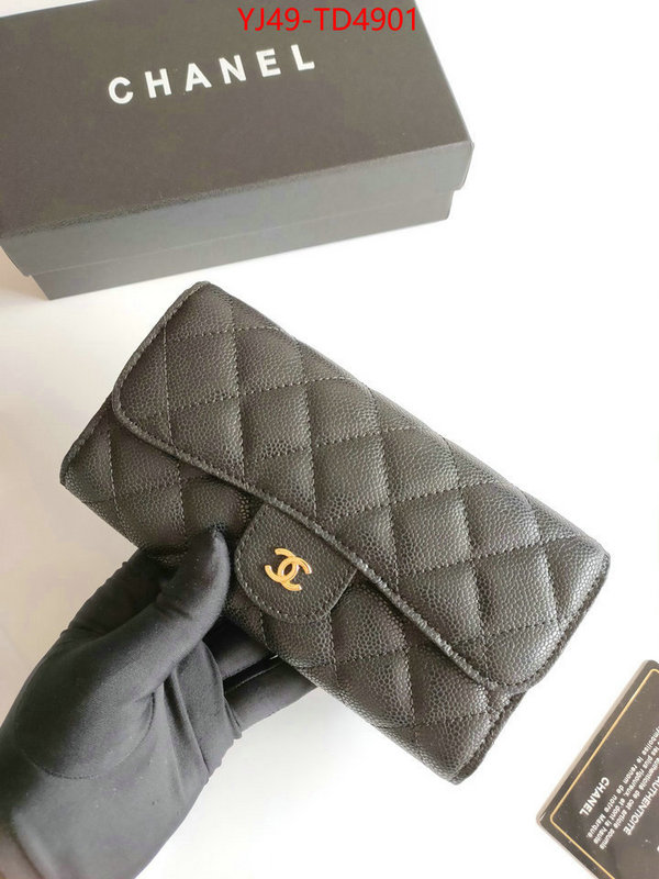 Chanel Bags(4A)-Wallet-,ID: TD4901,$: 49USD