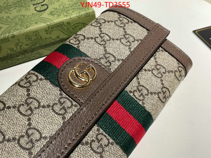 Gucci Bags(4A)-Wallet-,counter quality ,ID: TD3555,$: 49USD