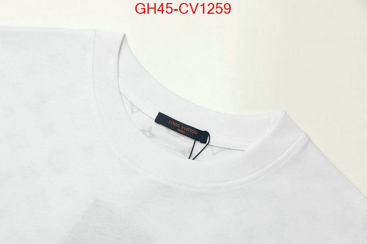 Clothing-LV,wholesale 2023 replica , ID: CV1259,$: 45USD