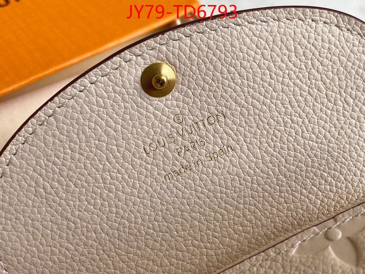 LV Bags(TOP)-Wallet,ID: TD6793,$: 79USD