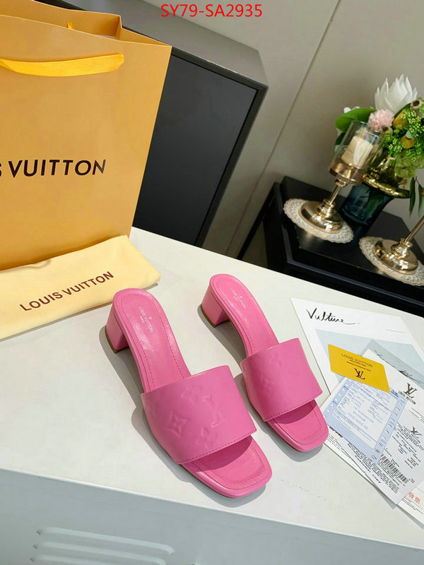 Women Shoes-LV,2023 aaaaa replica customize , ID:SA2935,$: 79USD