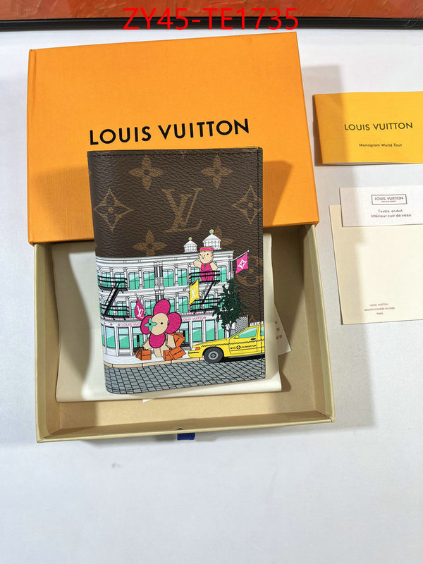 LV Bags(4A)-Wallet,what is top quality replica ,ID: TE1735,$: 45USD
