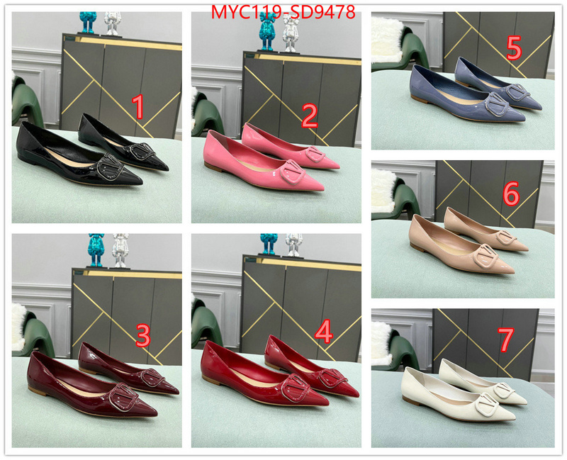 Women Shoes-Valentino,customize best quality replica , ID: SD9478,$: 119USD